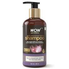 Load image into Gallery viewer, WOW Skin Science Onion Black Seed Oil Hair Care Ultimate 4 Kit (Shampoo + Hair Conditioner + Hair Oil + Hair Mask) - 1000 ml
