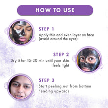Load image into Gallery viewer, WOW Skin Science Activated Charcoal Face Mask - Peel Off - No Parabens & Mineral Oils - 100 ml