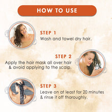 Load image into Gallery viewer, WOW Skin Science Sunflower Biolipids & Argan Oil Hair Mask for Dry & Damaged Hair - 200 ml