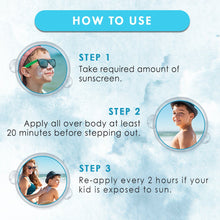 Load image into Gallery viewer, WOW Skin Science Kids Ban-The-Sun Sunscreen Cream Spf 30 Pa++ - No Parabens, Silicones, Oxide Color, Mineral Oil and Benzophenone - 100 ml