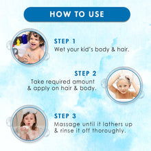 Load image into Gallery viewer, WOW Skin Science Kids Tip To Toe Wash - Shampoo - Conditioner - Body Wash - No Sulphates & Parabens - Coconut - 300 ml