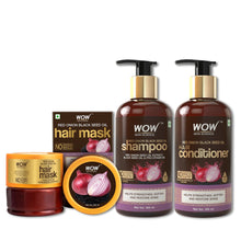 Load image into Gallery viewer, WOW Skin Science Red Onion Black Seed Oil Hair Mask with Red Onion Seed Oil Extract and Black Seed Oil - 200 ml