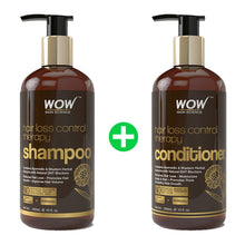 Load image into Gallery viewer, WOW Skin Science Hair Loss Control Therapy Shampoo - Increase Thick & Healthy Hair Growth - Contains Ayurvedic & Western Herbal Extracts With Natural Dht Blockers - 300 ml