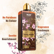 Load image into Gallery viewer, WOW Skin Science Japanese Cherry Blossom Foaming Body Wash - No Parabens, Sulphate, Silicones & Color - 250 ml