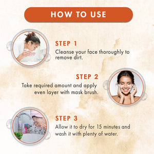 WOW Skin Science - Amazon Rainforest Collection - Mineral Face Pack with Rainforest White Clay and Burti Oil - 200 ml