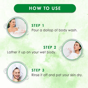 WOW Skin Science Green Apple Foaming Body Wash - No Parabens, Sulphate, Silicones & Color - 250 ml