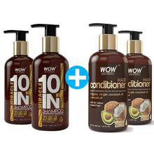 Load image into Gallery viewer, WOW Skin Science Miracle 10 in 1 No Parabens &amp; Sulphate Shampoo - 300 ml
